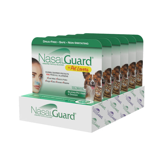 NasalGuard For Pet Lovers, Airborne Particle Blocker | 3g Tube | (Pack of 6)