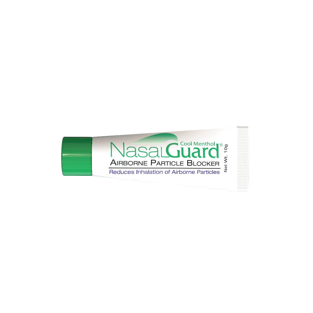 NasalGuard Airborne Particle Blocker, Allergy Relief Nasal Gel | Cool Menthol | 10g Tube