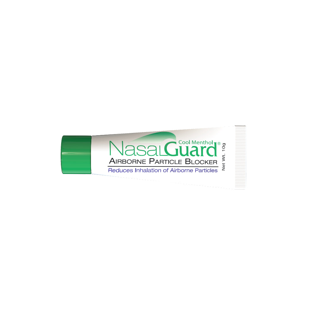 NasalGuard For Pet Lovers, Airborne Particle Blocker | Cool Menthol | 10g Tube