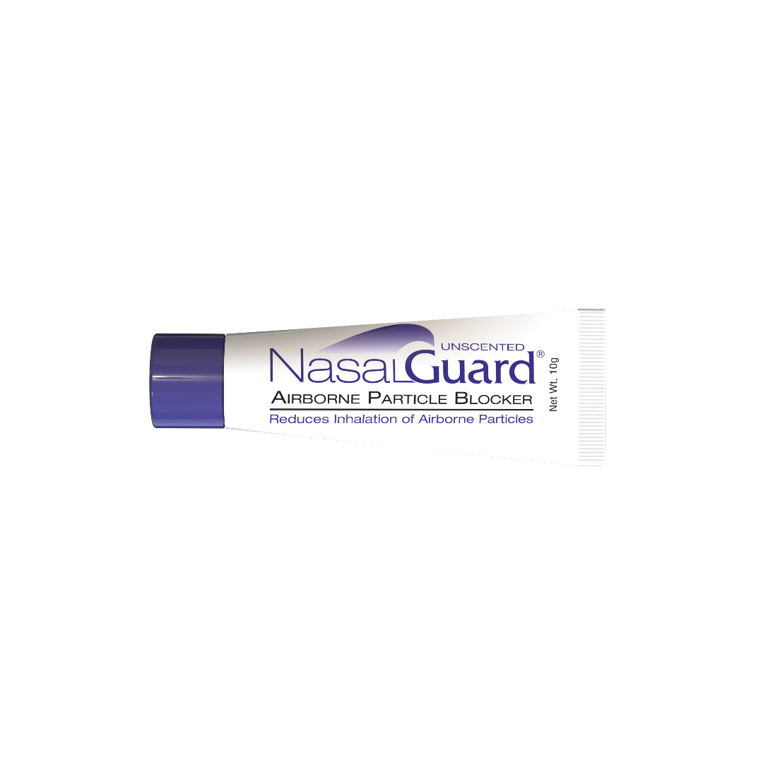 NasalGuard For Air Travelers, Airborne Particle Blocker | Unscented | 10g Tube