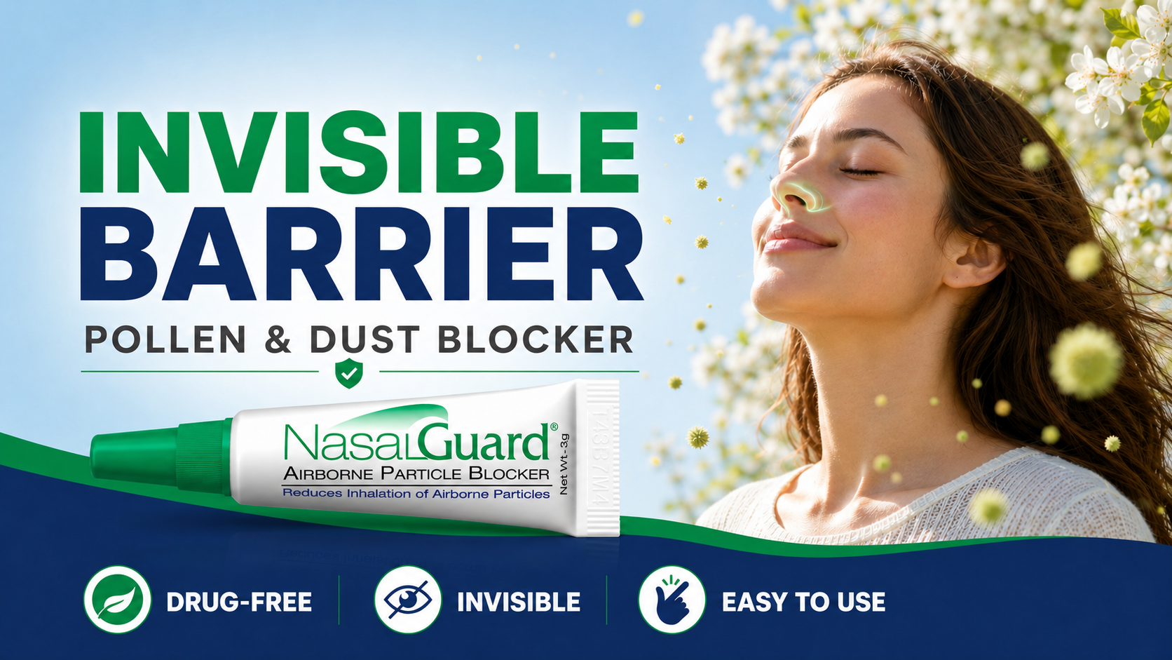 How NasalGuard® Airborne Particle Blocker Fits Into Your Everyday Routine