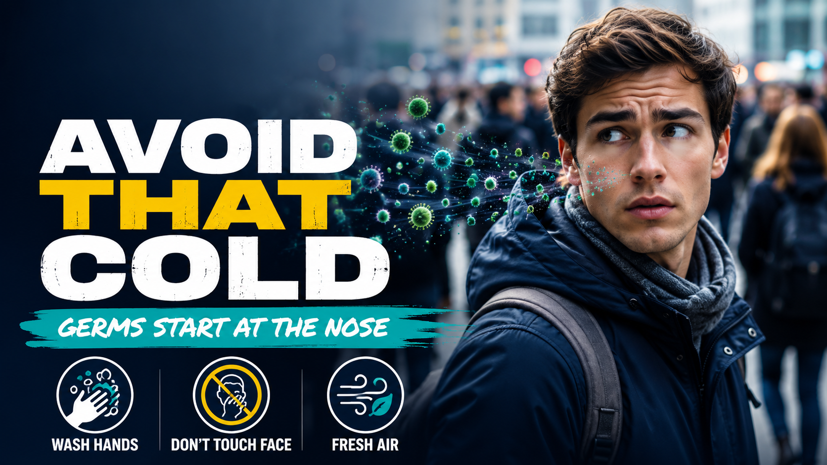How to Avoid Catching a Cold: The Science of Nasal Germ Protection