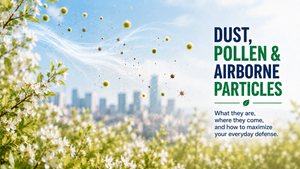 Pollen and Dust: What to Know About Airborne Particles