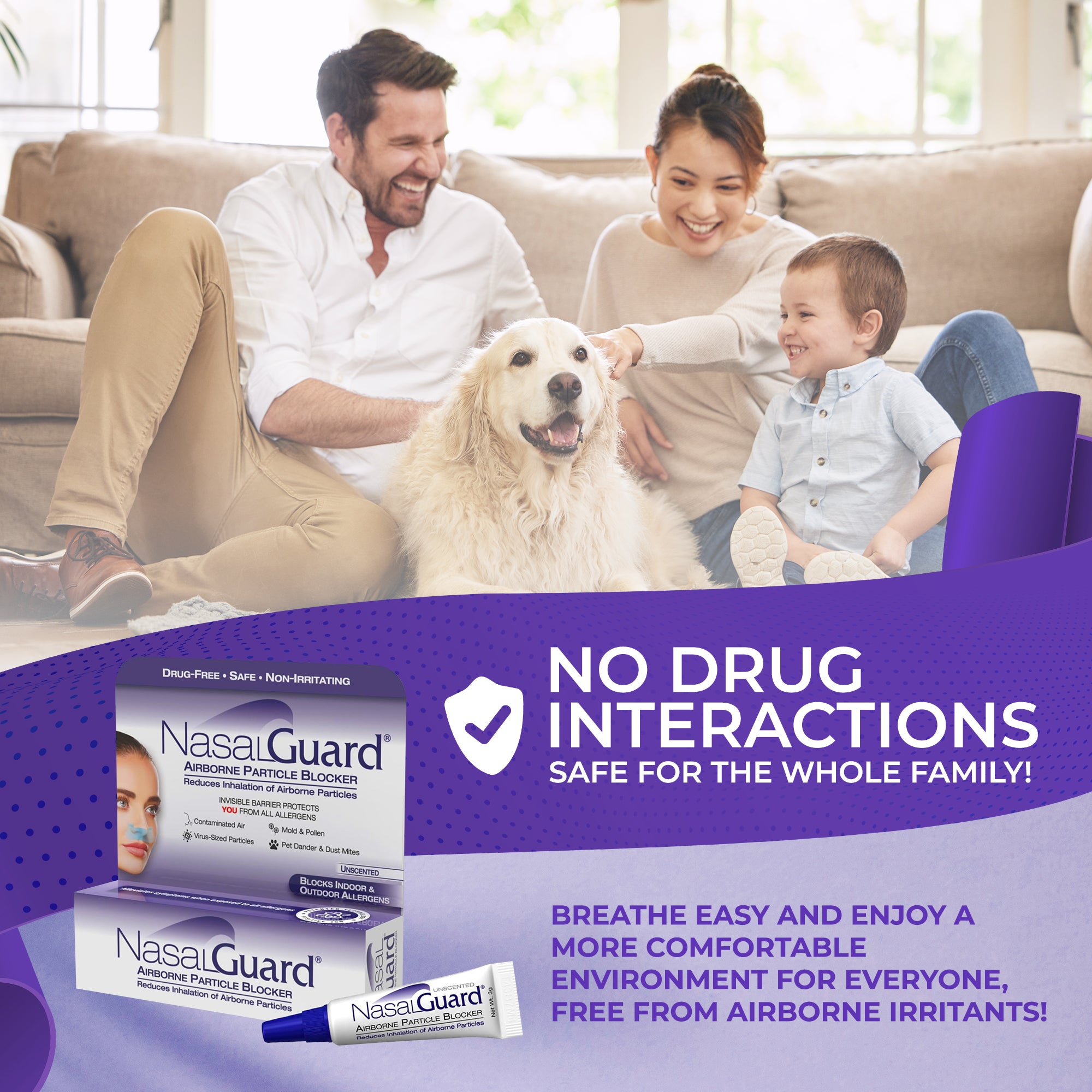 Paquete de artículos esenciales para la familia