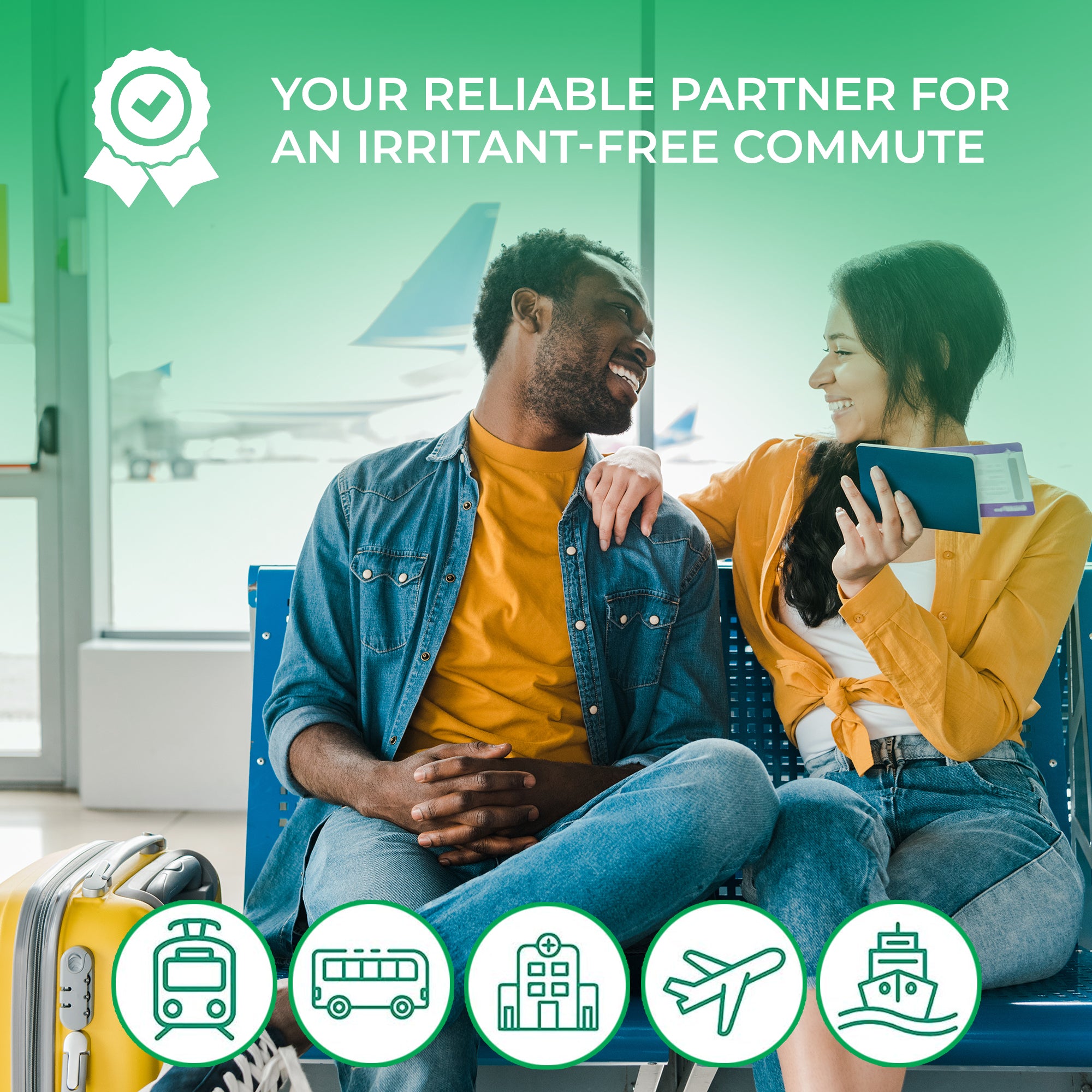 NasalGuard para viajeros aéreos, bloqueador de partículas en el aire | Tubo de 10 g | (Paquete de 6)